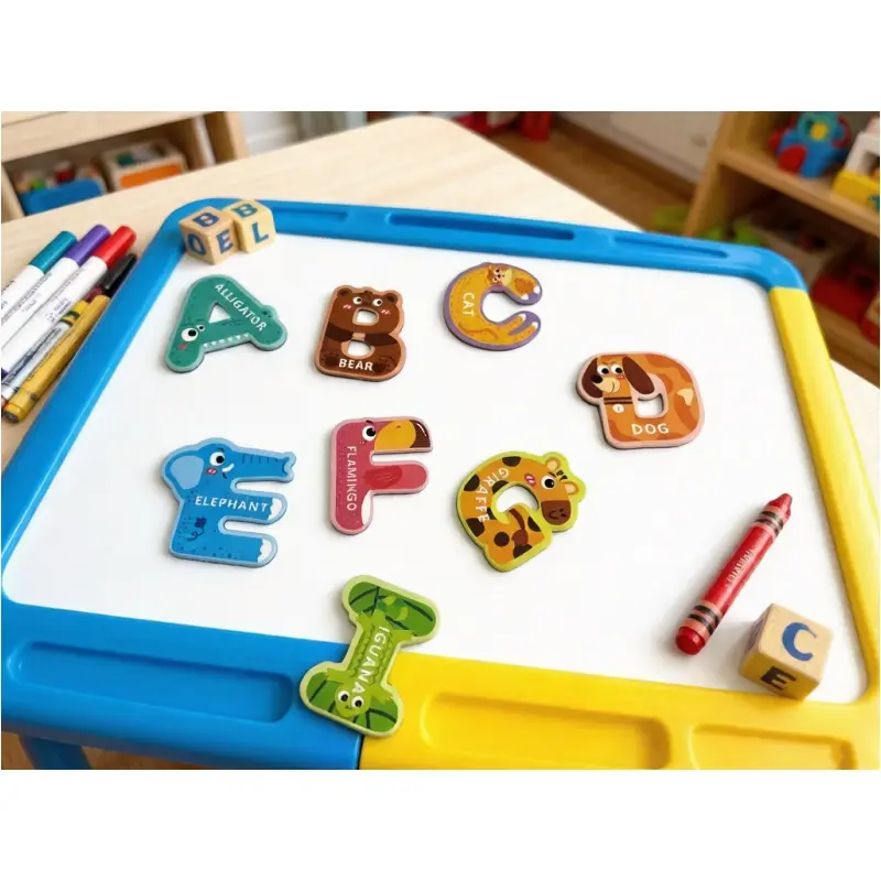 Magnetic Letters 26 Animal Alphabet Magnets for Kids