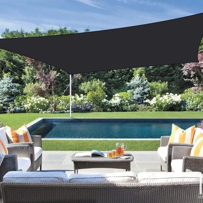 90% Blackout Sun Shade Cloth (Black) 10x13ft,UV-Resistant Shade Net.Heavy-Duty Mesh Shade Net with Reinforced Grommets,Patio, Camping, Garden, Pergola, Greenhouse Summer Essential,Privacy Screen Fence Mesh Shade Net,summervibes outdoorfun.tiktok shop deal