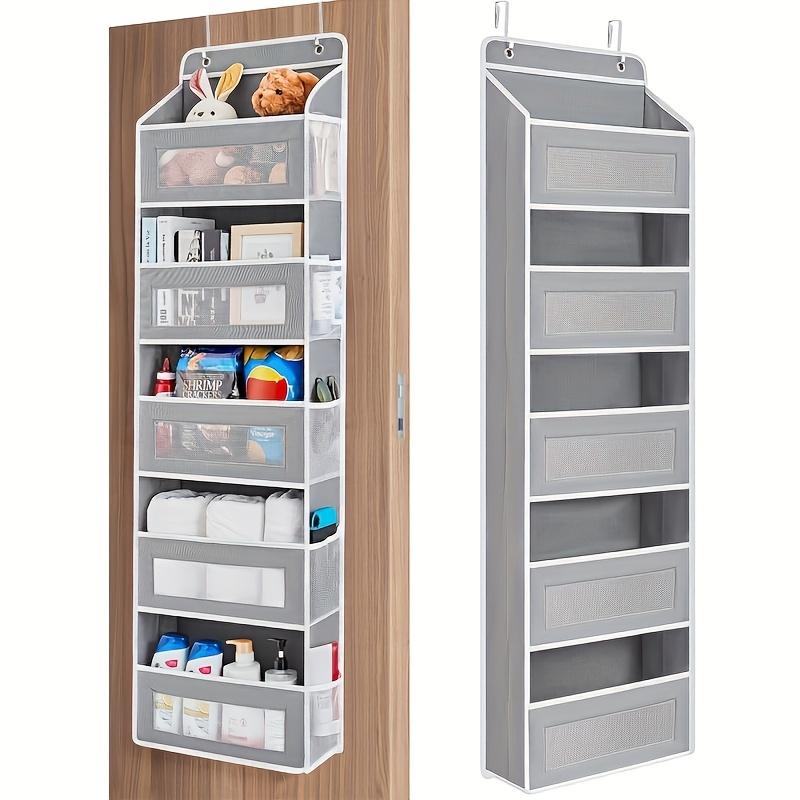 5-Tier Fabric Organizer, Behind-Wardrobe-Door Hanging Bag for Underwear & Socks Categorization, Home Room Storage Solution That Meets Needs, Meets Storage Needs