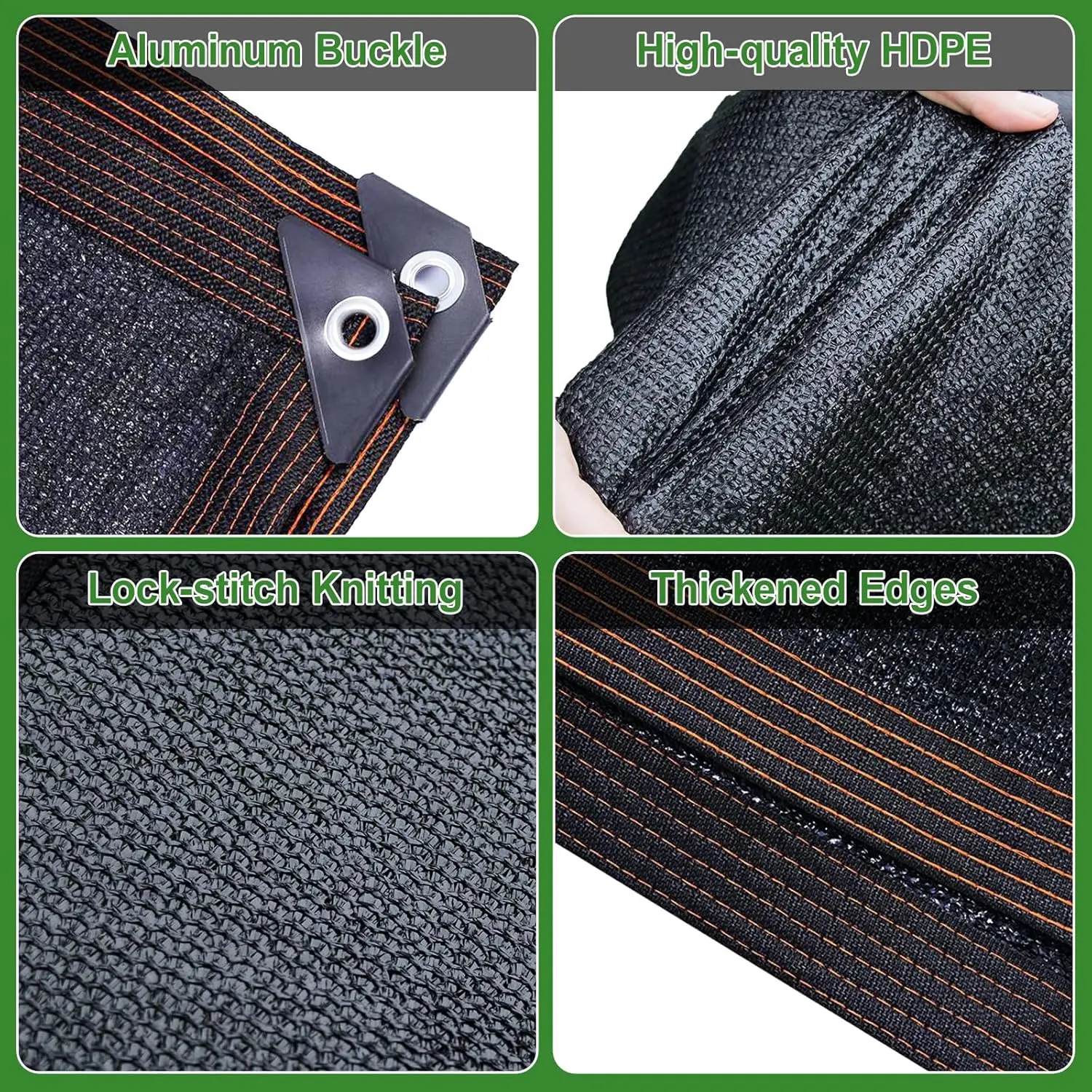 90% Blackout Sun Shade Cloth (Black) 10x13ft,UV-Resistant Shade Net.Heavy-Duty Mesh Shade Net with Reinforced Grommets,Patio, Camping, Garden, Pergola, Greenhouse Summer Essential,Privacy Screen Fence Mesh Shade Net,summervibes outdoorfun.tiktok shop deal
