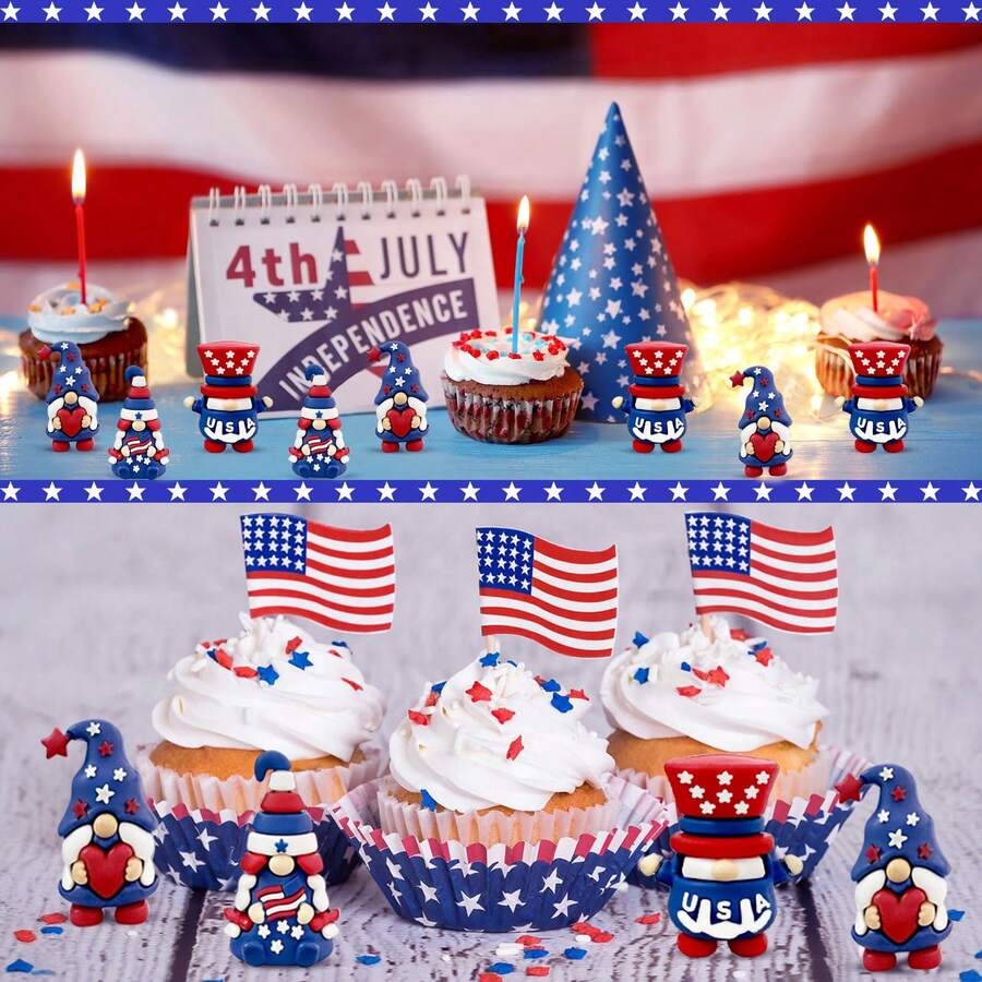 250th Anniversary Patriotic gnome figurine, July 4th gift