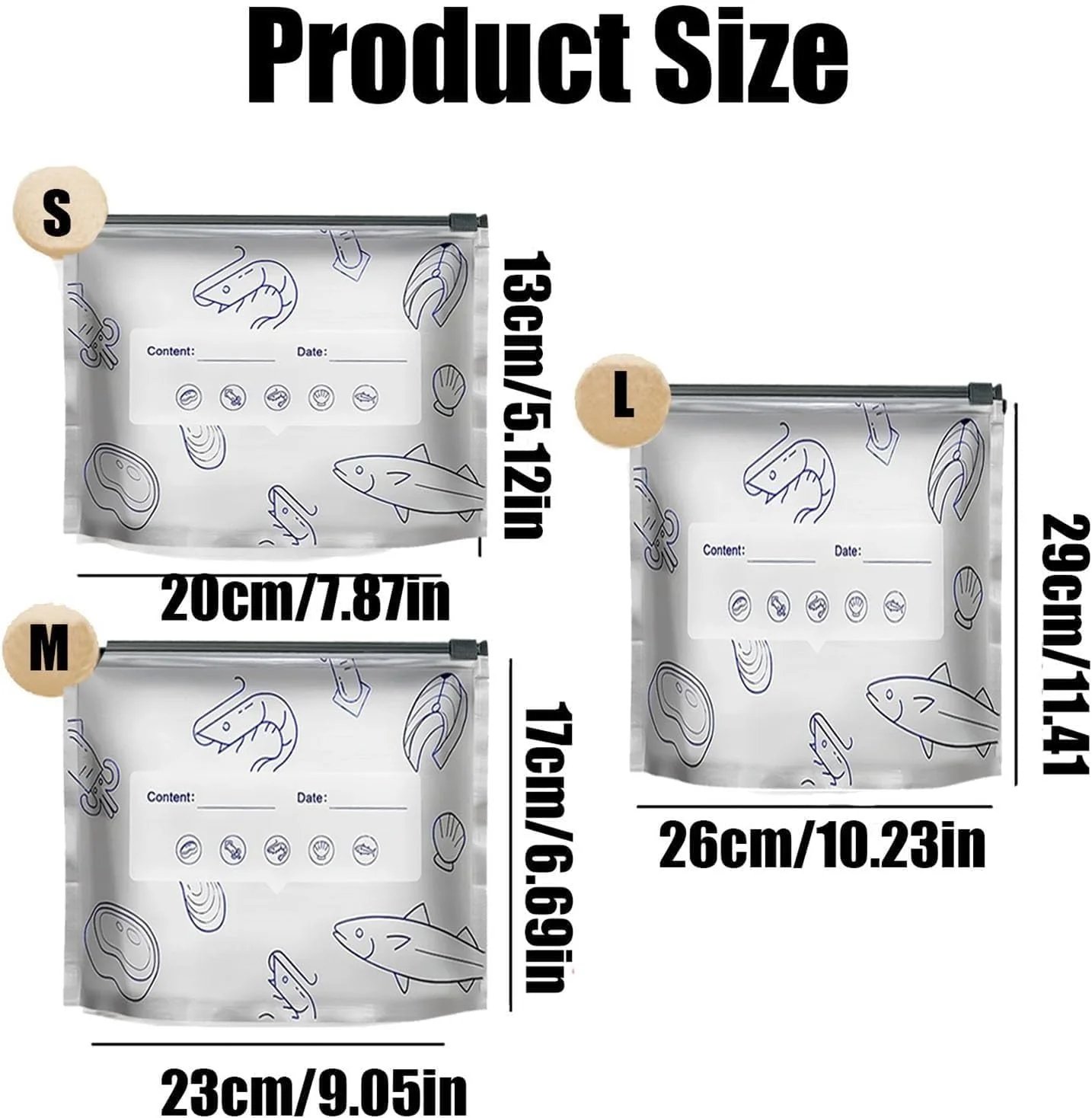✨ Reusable Aluminum Foil Sealable Storage Bags 🌱