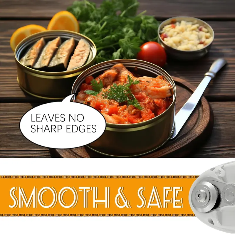 Electric Can Opener, One-Touch Automatic Can Opener Achieves smooth, safe, and rapid can opening along the edge Compatible with nearly all canned goods Hands-free operation Ideal gift, kitchen essential for elderly arthritis sufferers