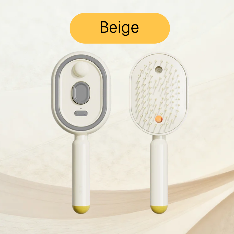 🔥ProGlide™🇬🇧 Scalp Massager Comb 💆‍♀️ – Self-Cleaning 🧼, Tangle-Free ✂️ & Frizz-Control Hair Brush with Soothing Mist Spray 💨✨ | Perfect for Dry, Brittle Hair 💧🌟