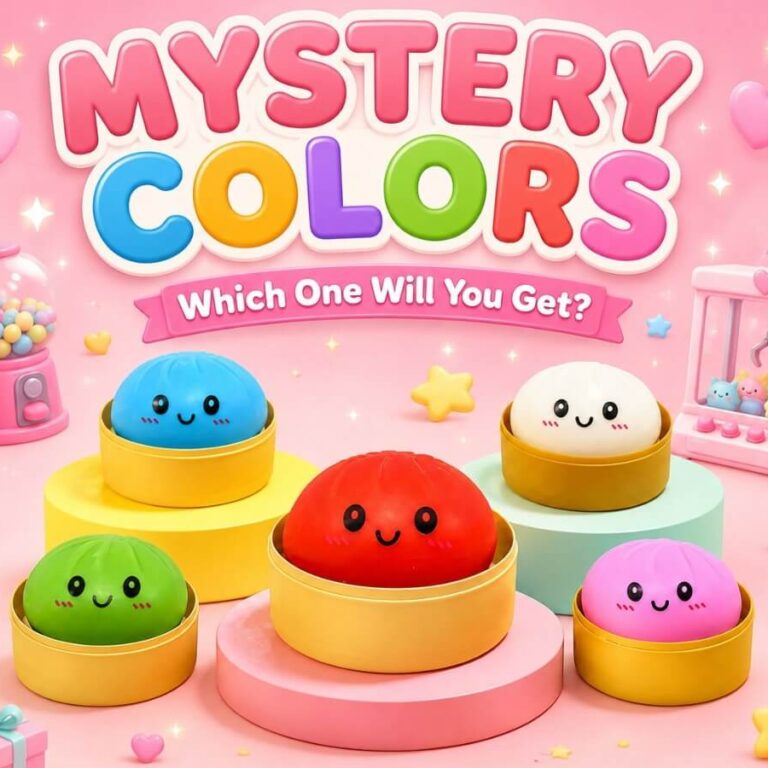 Dumpling squishy mystery colors