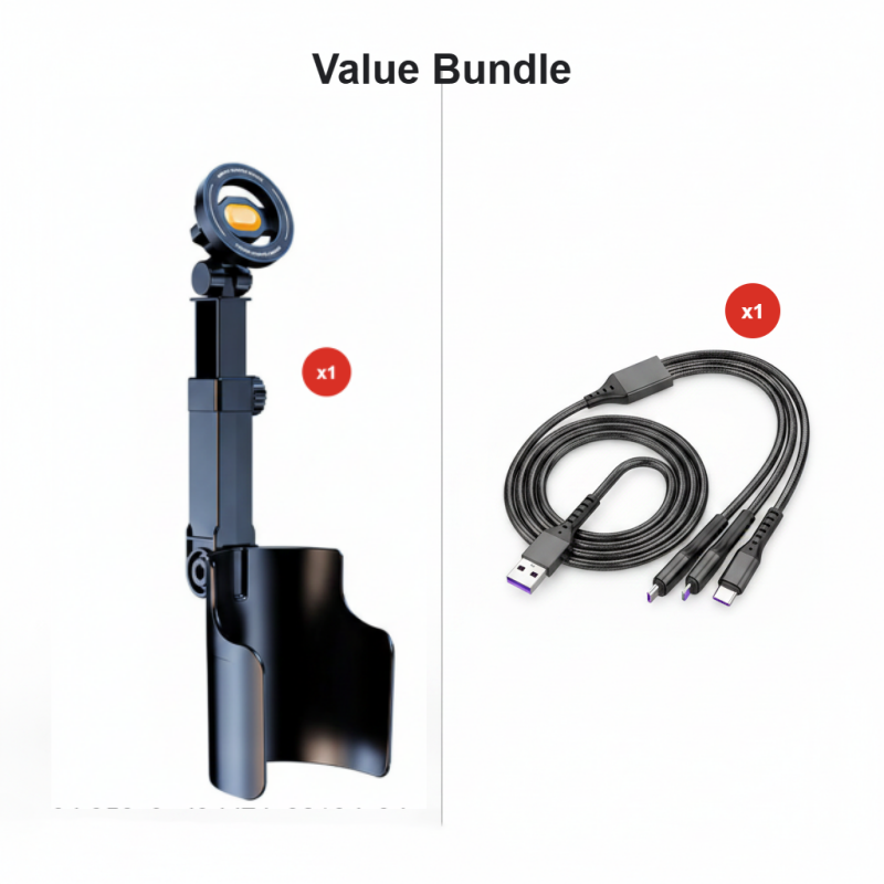 Car Cup Holder Phone Mount – 360° Adjustable, Strong N52 Magnet, One-Hand Operation, Fits All Phones, Stable Magnetic & Clamp Models for Safe Driving Gifts