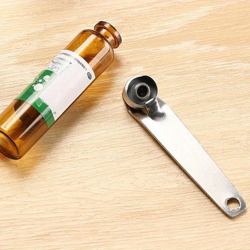 Stainless Steel Ampule Bottle Opener, Portable Can Opener, Soda Can Opener, Kitchen Accessories, Kitchenware, Doctor Medical Tools, Oral Liquid Bottle Opener, Utensils