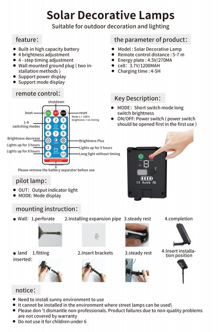 【GLEAM】100FT Solar String Lights, Light Sensor Activated (Day Charge/Night Auto On), Waterproof & Shatterproof, 8 Modes with Dusk to Dawn and Dimmable, Great for Patio, Porch, or Garden