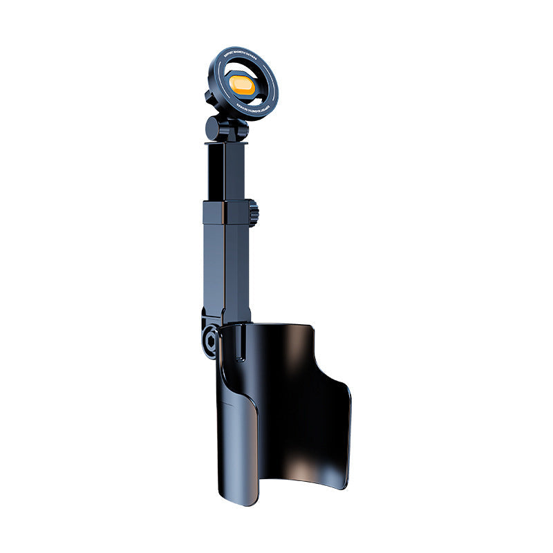 Car Cup Holder Phone Mount – 360° Adjustable, Strong N52 Magnet, One-Hand Operation, Fits All Phones, Stable Magnetic & Clamp Models for Safe Driving Gifts