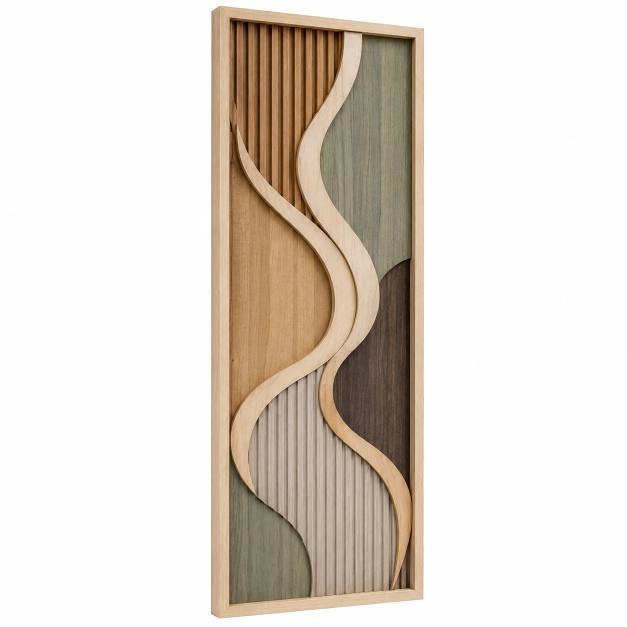 Arte de Pared Abstracto Multicolor 50x100cm-Meubl Ora