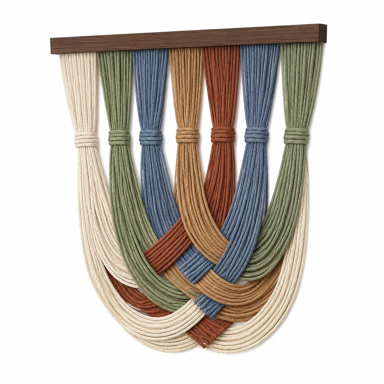 Adorno de Pared Tejido Multicolor Vintage-Meubl Ora