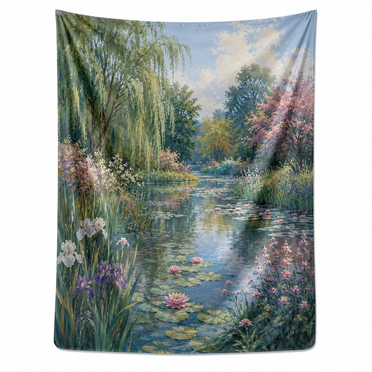 Tapiz de Paisaje Natural Multicolor 150x200cm-RALMOVIEL