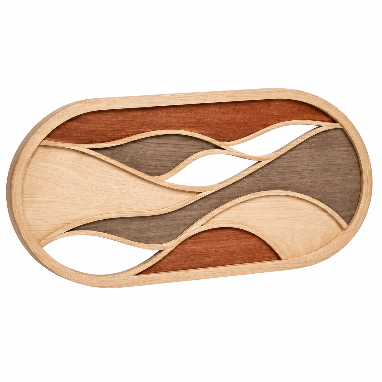 Panel Decorativo de Madera Multicolor 60x30cm-RALMOVIEL