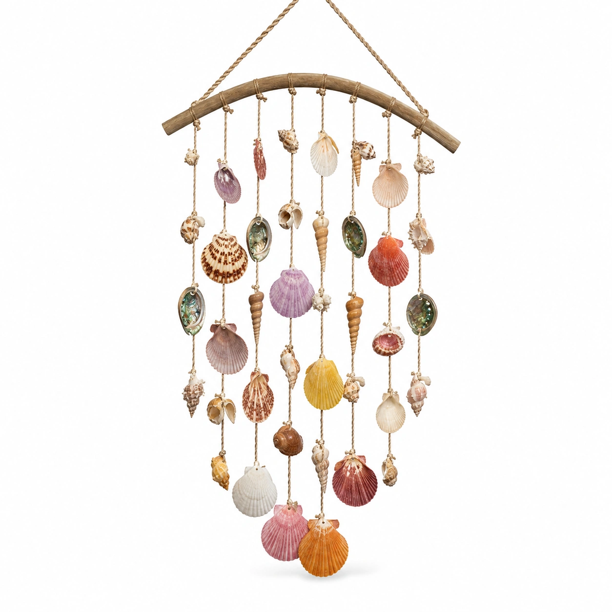 Colgante Decorativo de Conchas Multicolor-Livzina