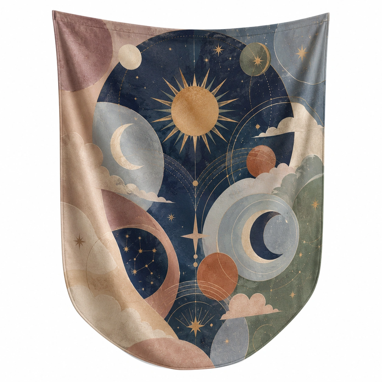 Tapiz Decorativo Astral Multicolor 120x150 cm-Livzina