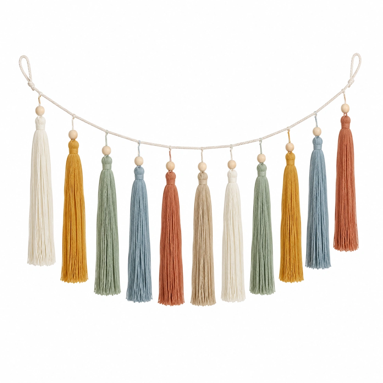 Guirnalda de Flecos Multicolor para Decoración Bohemia-Livzina