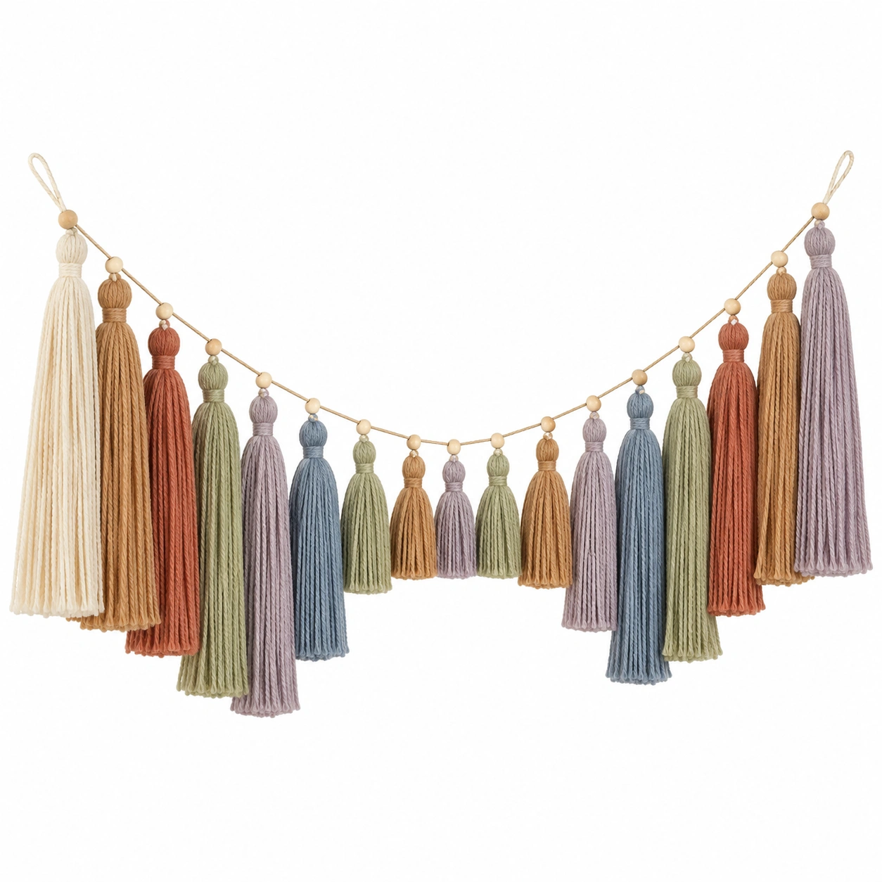 Guirnalda de Borlas Decorativa Multicolor-Furno Rixa