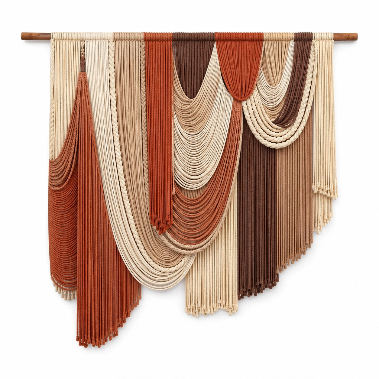 Tapiz Decorativo de Pared Macramé Bohemio Multicolor-Furno Rixa