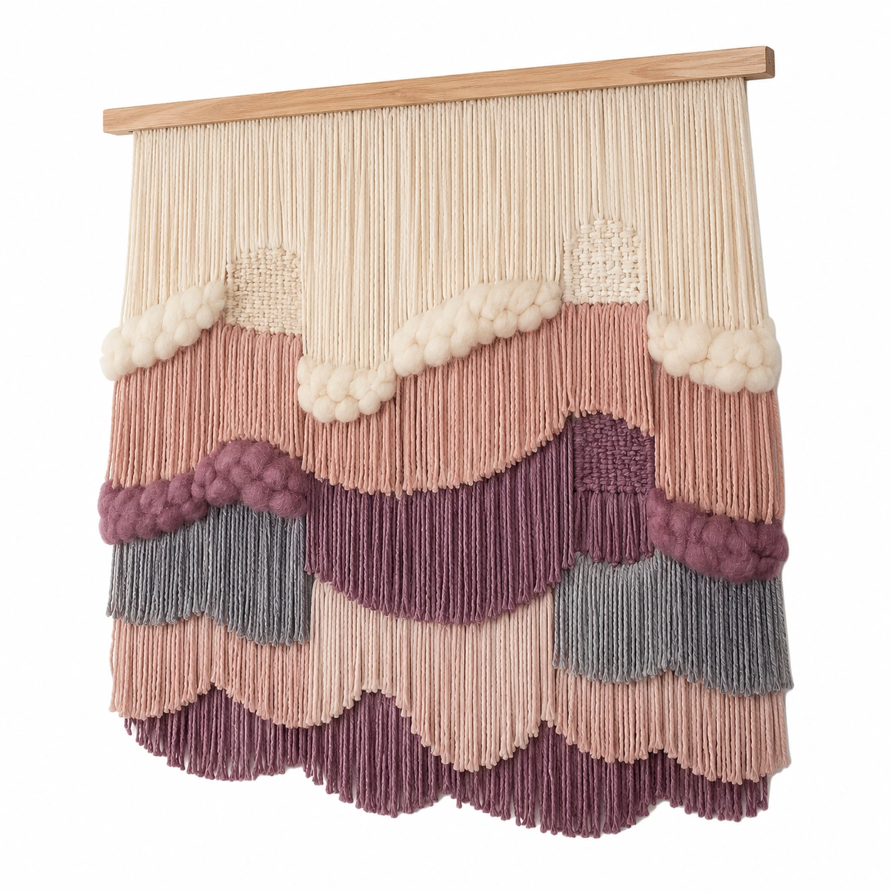 Tapiz de Pared Bohemio Multicolor Tejido a Mano-Furno Rixa