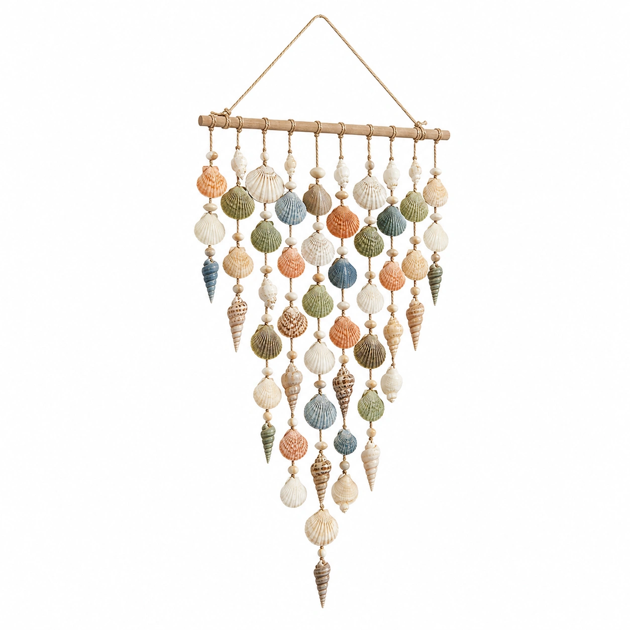 Colgante Decorativo de Conchas Marinas Multicolor-LiVdina