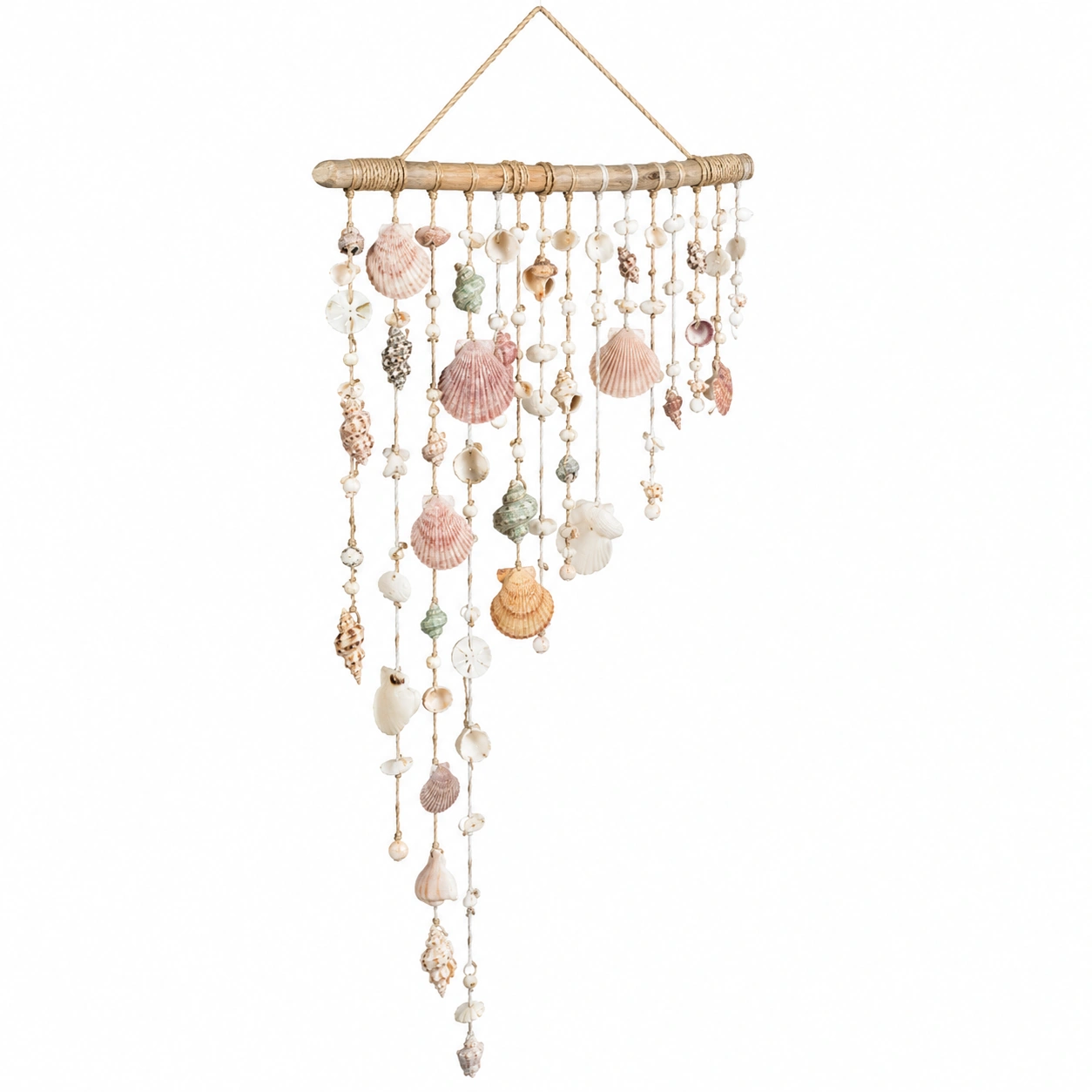 Colgante de Pared con Conchas Naturales Multicolor-LiVdina