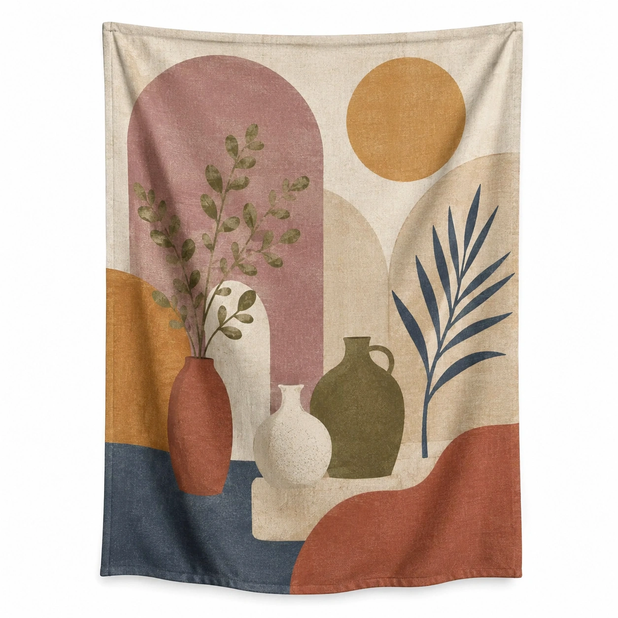Tapiz Decorativo Bohemio Multicolor 150x130cm-LiVdina