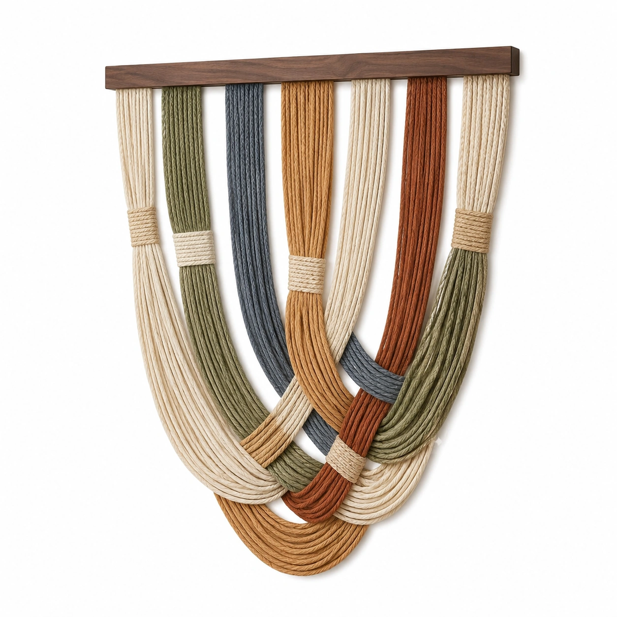 Decoración de Pared de Macramé Multicolor-LiVdina