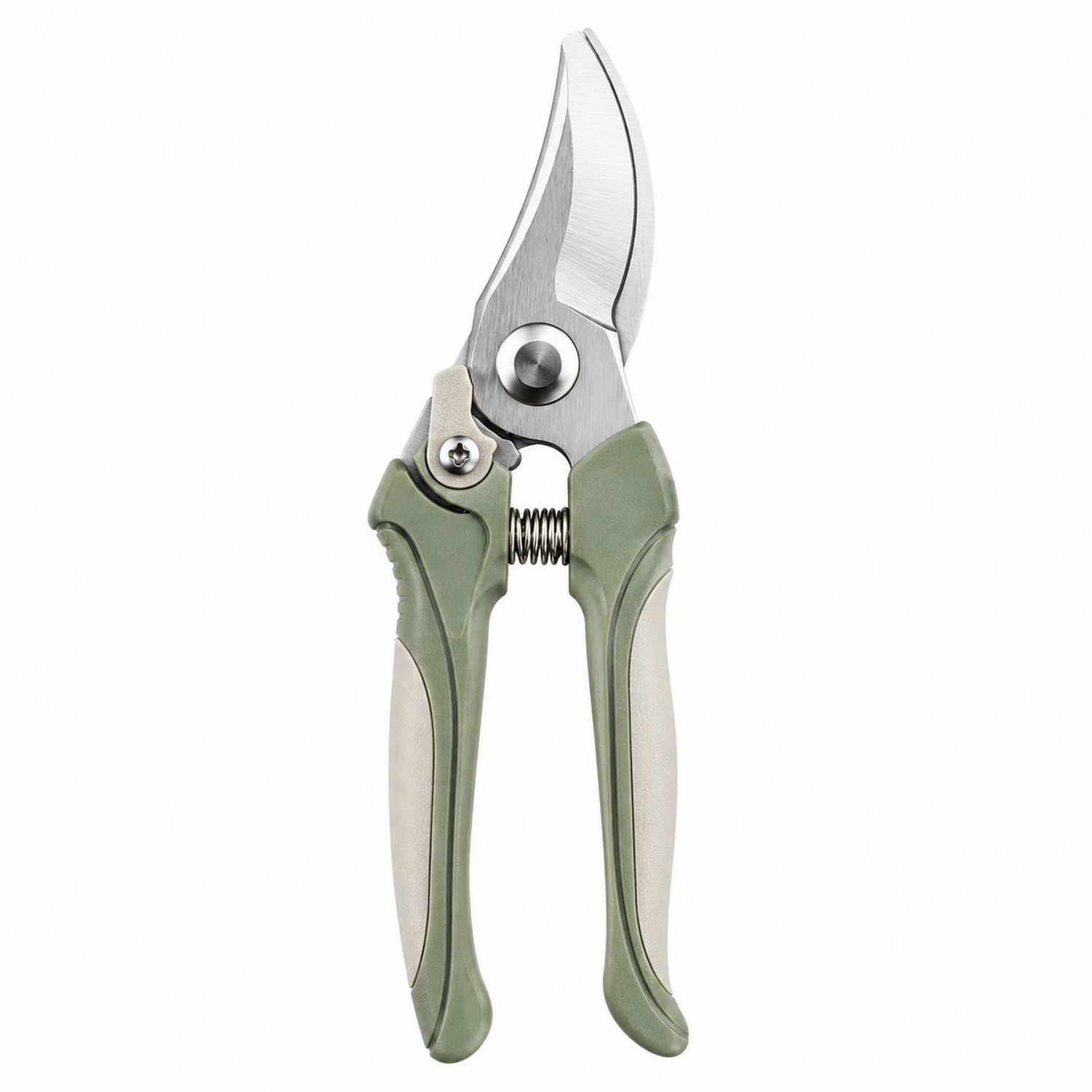 Forbici da Potatura Bypass Ergonomiche 20 cm - Verde
