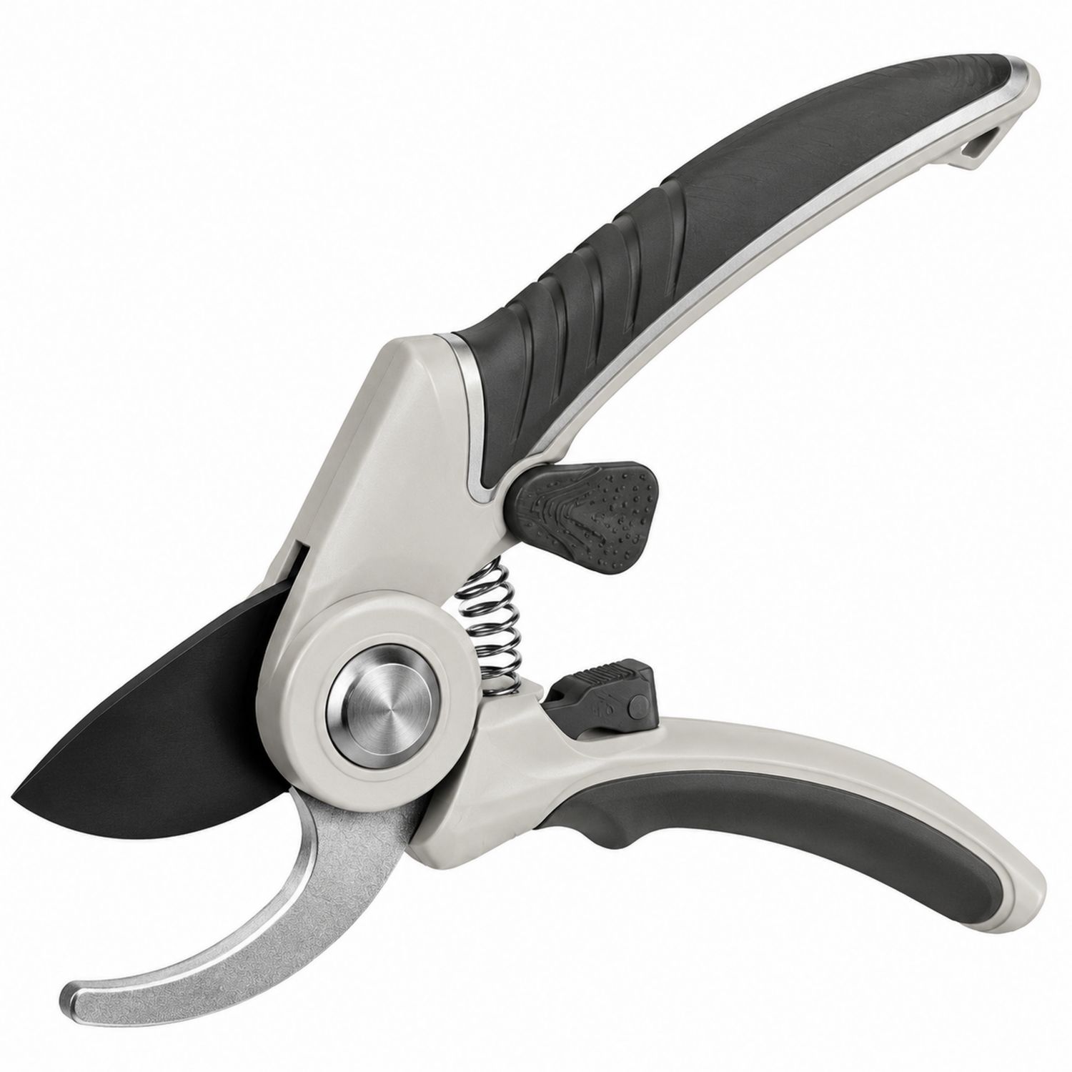 Forbici da Potatura Ergonomiche Nero/Grigio 21cm