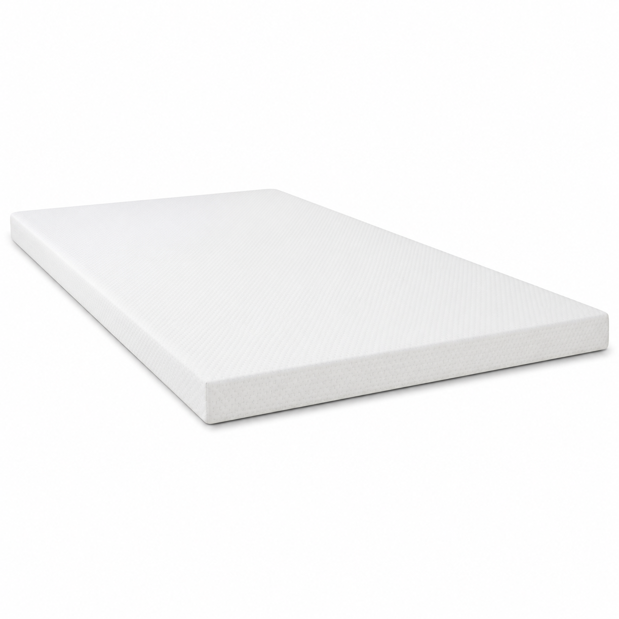 Komfort Topper Weiß 140x200 cm Höhe 6 cm für Gästebetten