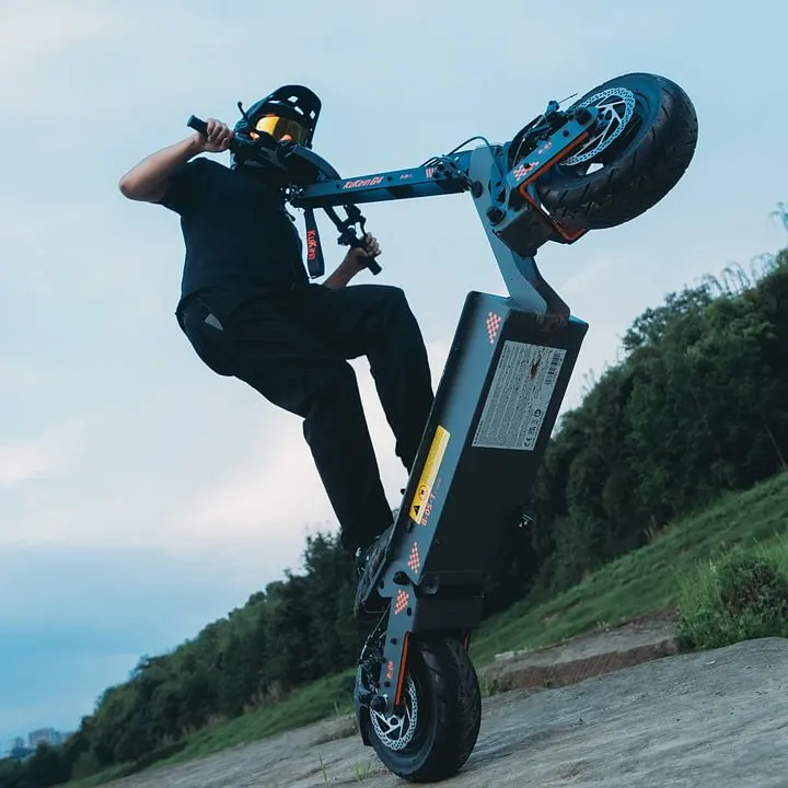 2026 Kukirin G4 single-drive 2000W powerful motor, maximum speed 70km/h, 60V 20Ah lithium battery, 11-inch vacuum tires(Pre-sale)