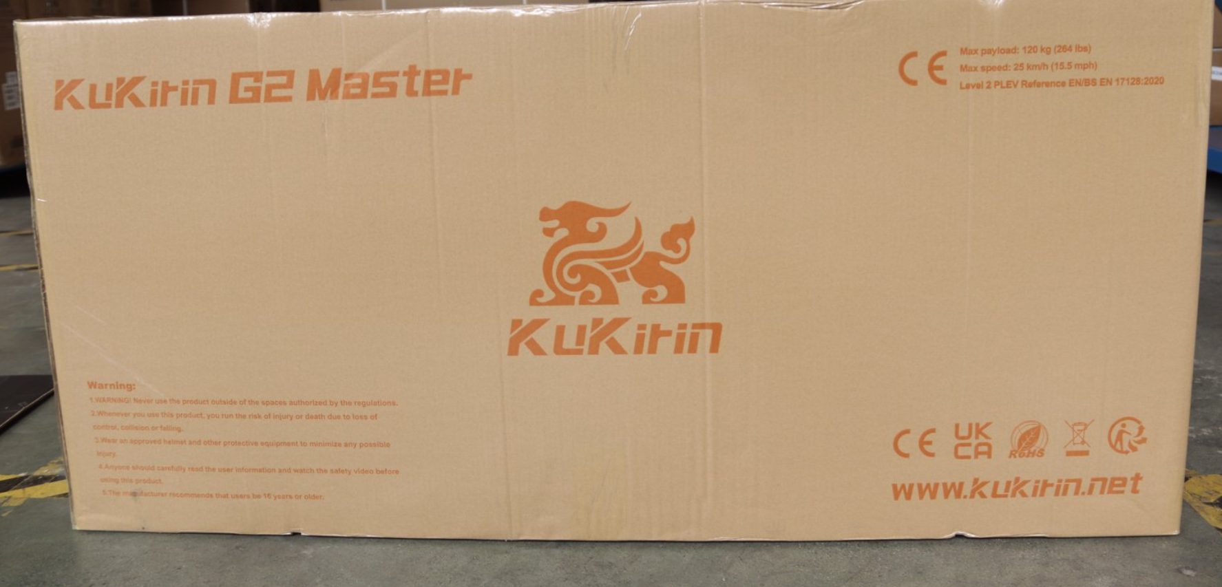 Used Kukirin G2 Master 52V 20.8Ah battery, 60KM/H Max Speed, 1000W*2 drive moto used scooterr Electric Scooter