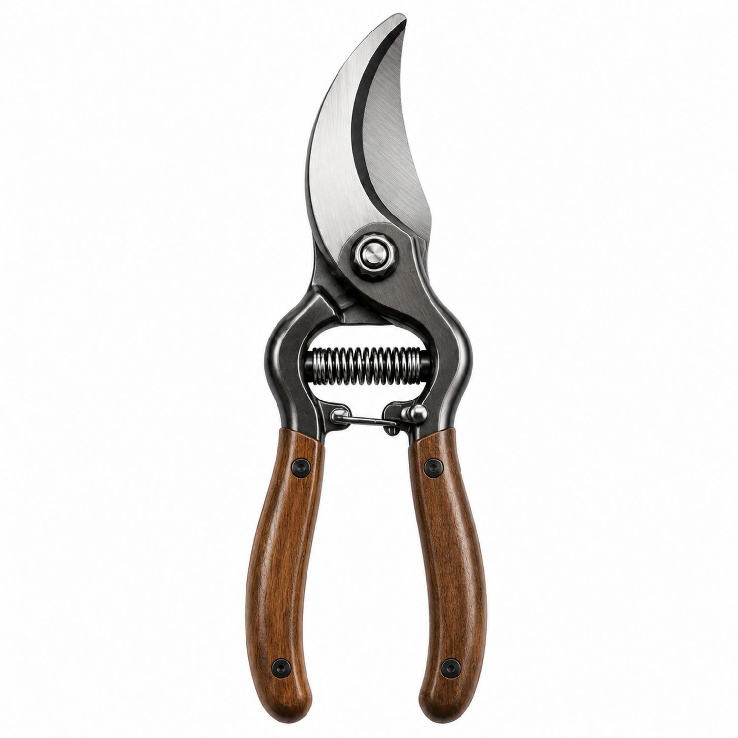 Tijeras de Podar Bypass Ergonomía con Mango de Madera