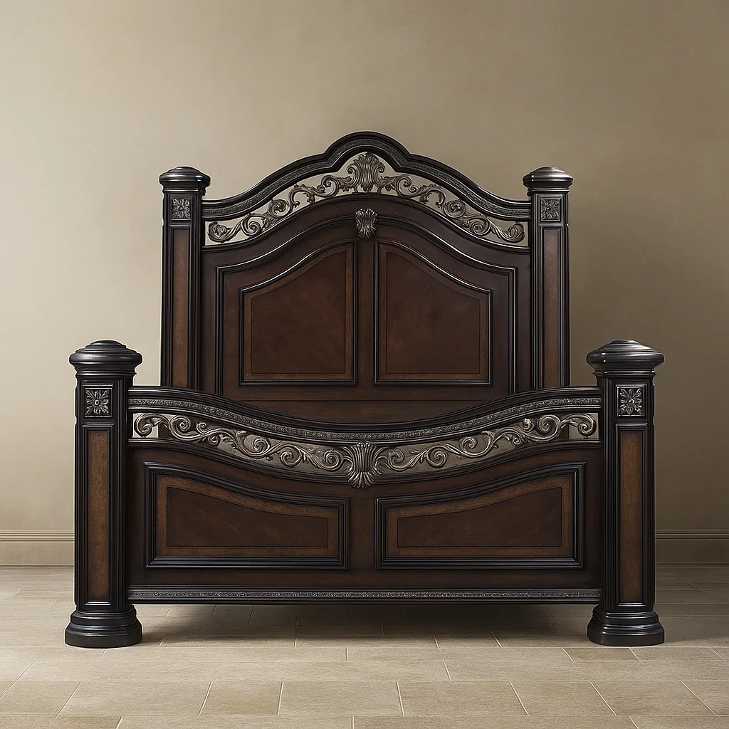 Schlafzimmermöbel,Bett-HOMAVENA