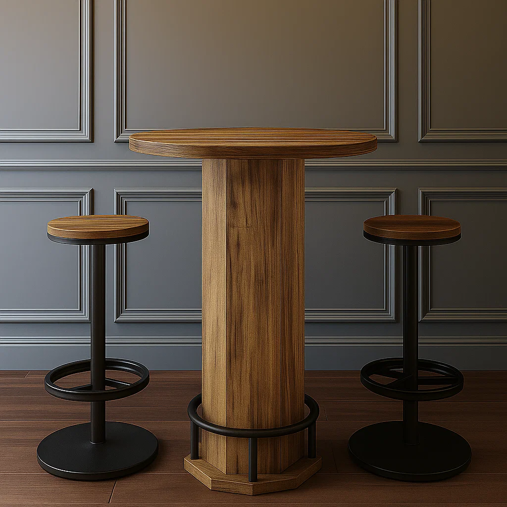 Esszimmermöbel,Bartisch-Set-HOMAVENA