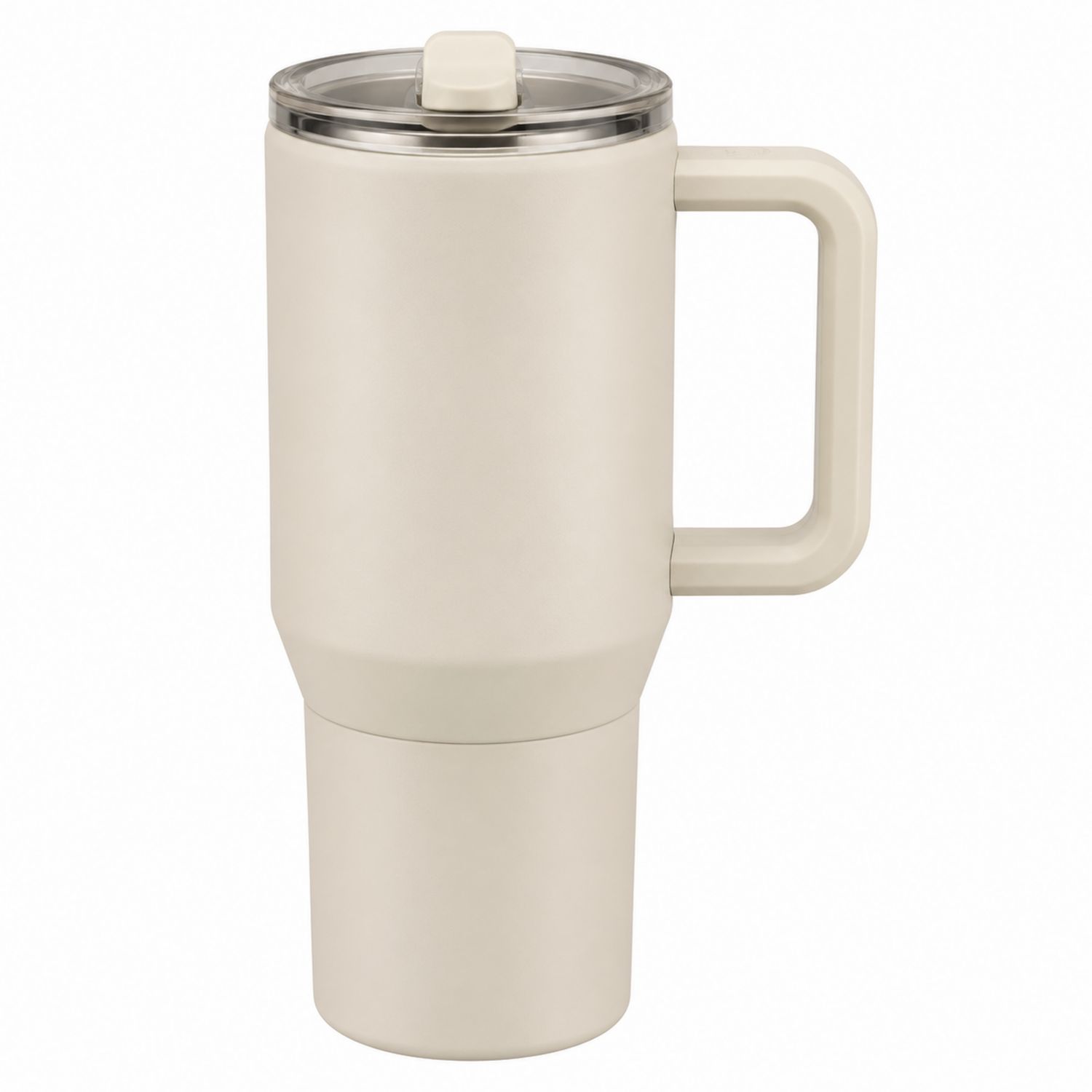 Thermobecher mit Griff 500 ml Creme