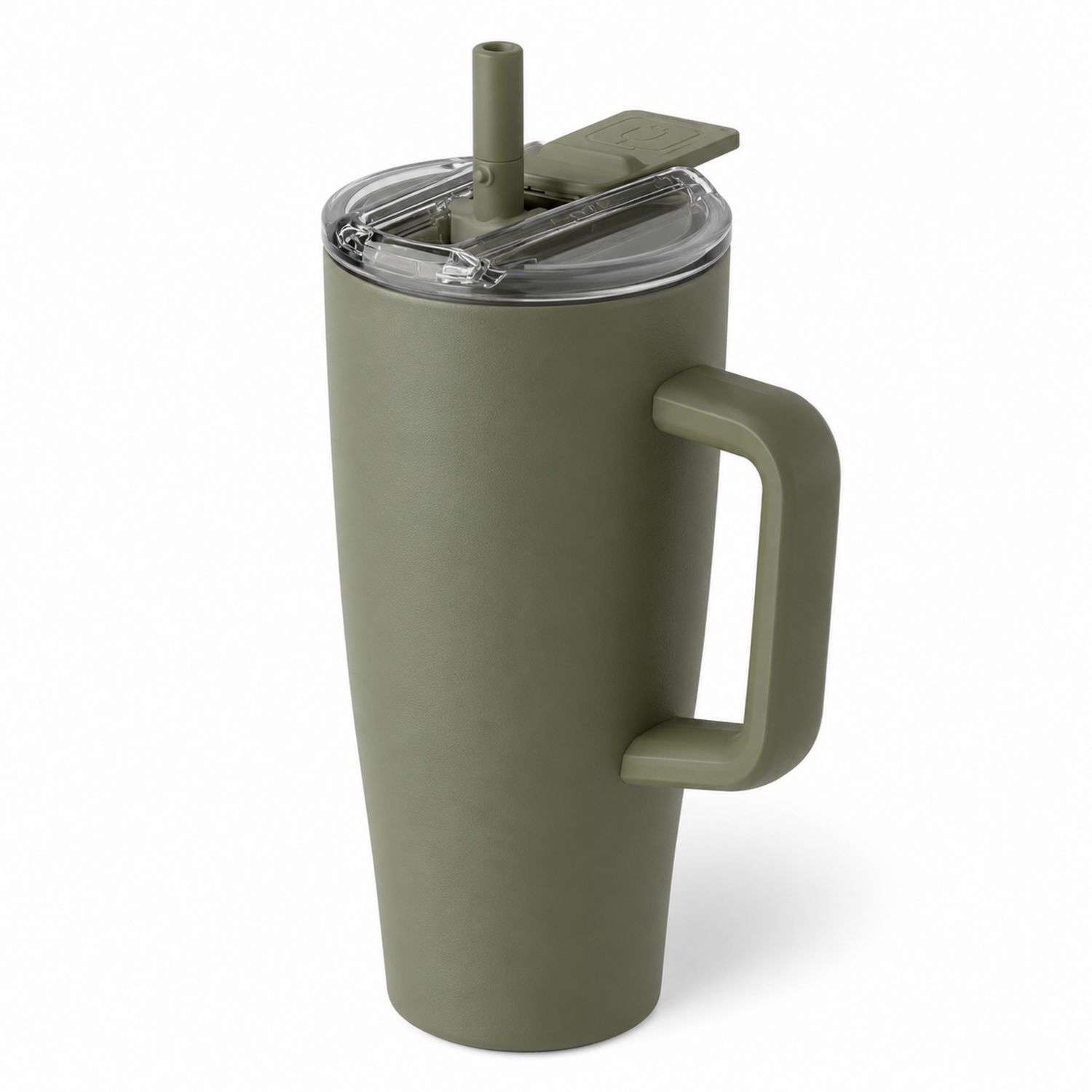 Thermobecher mit Griff Oliv 900ml