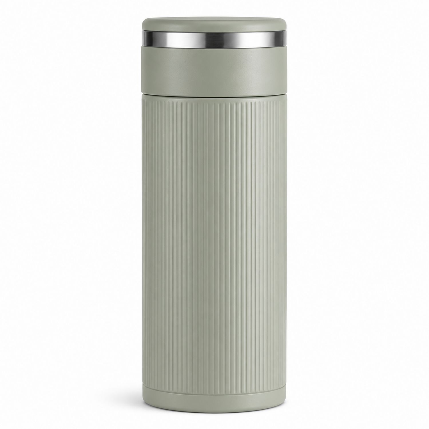 Thermobecher Salbeigrün 350ml mit Isolierung