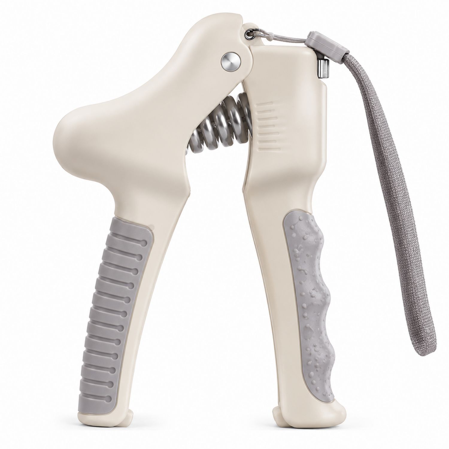 Pinza per Allenamento Mani Beige con Resistenza Regolabile