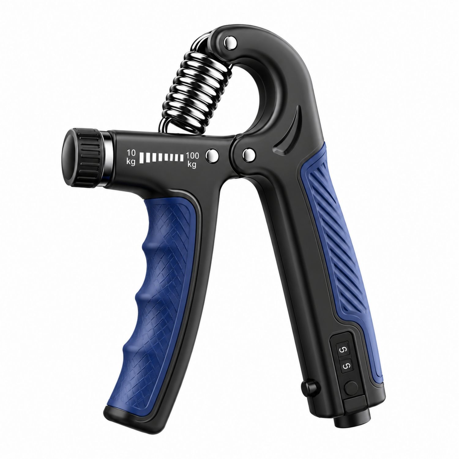 Pinza per Allenamento Mano Regolabile Nero Blu