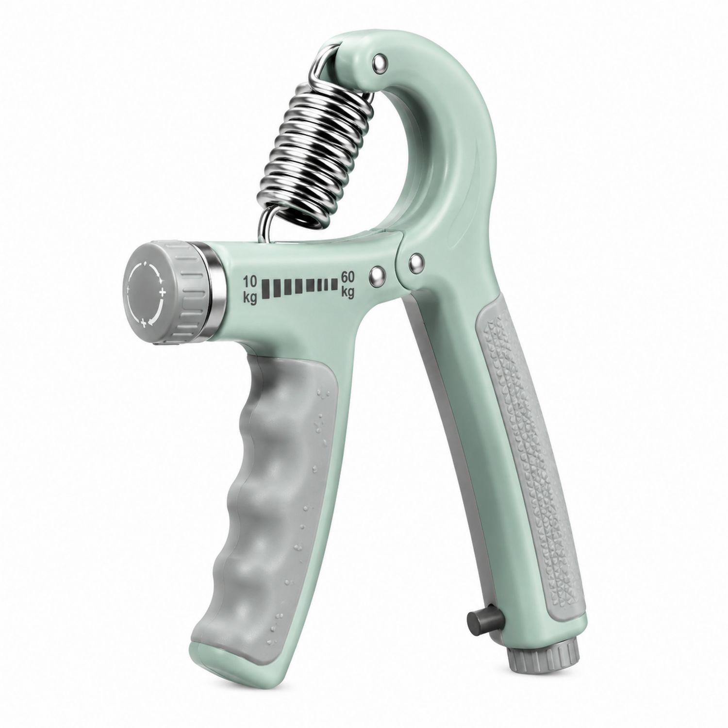 Allenatore di Mano Regolabile 10-60 kg Verde Grigio
