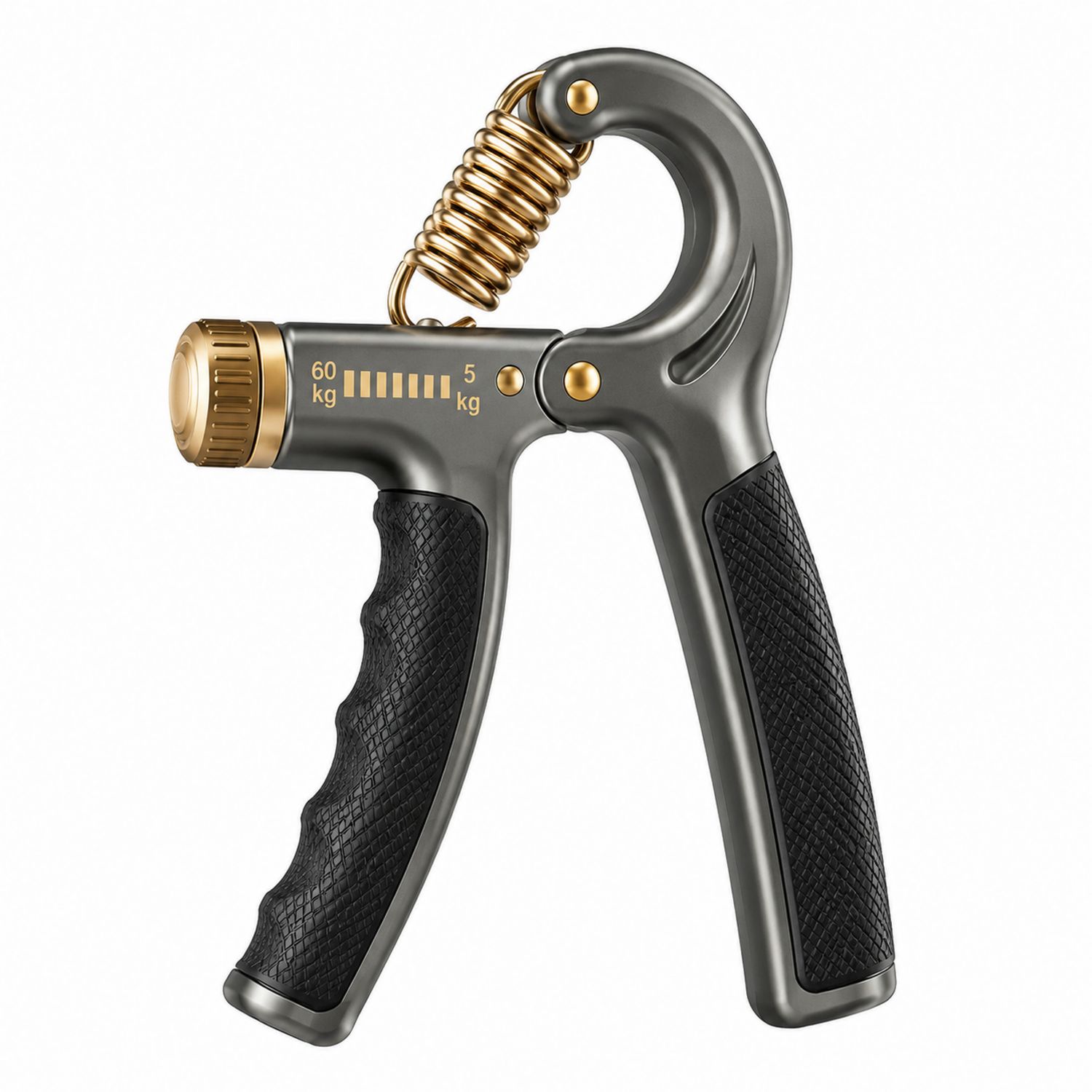 Pinza a Mano Regolabile Nero/Oro Resistenza 5-60kg