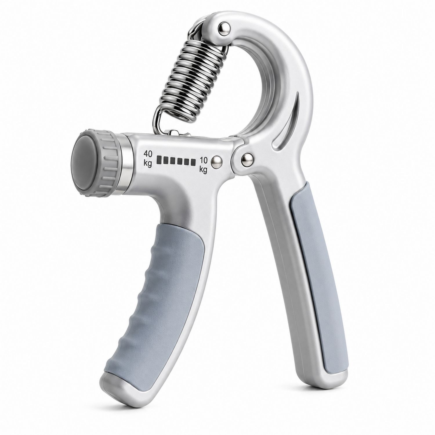 Allenatore di Forza per Mani Regolabile 10-40kg Grigio