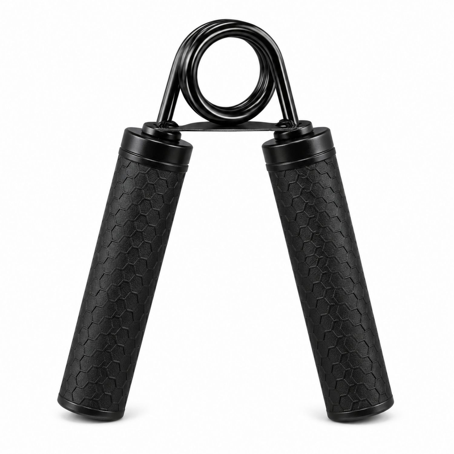 Pinza a Molla Regolabile per Allenamento Mani e Avambracci - Nero