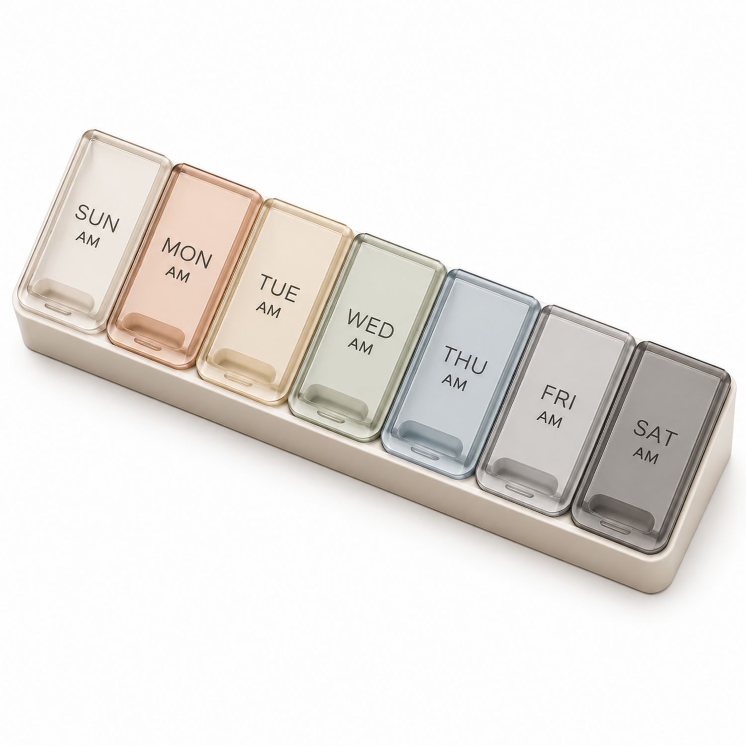 Organizzatore Settimanale per Pillole a Colori Pastello