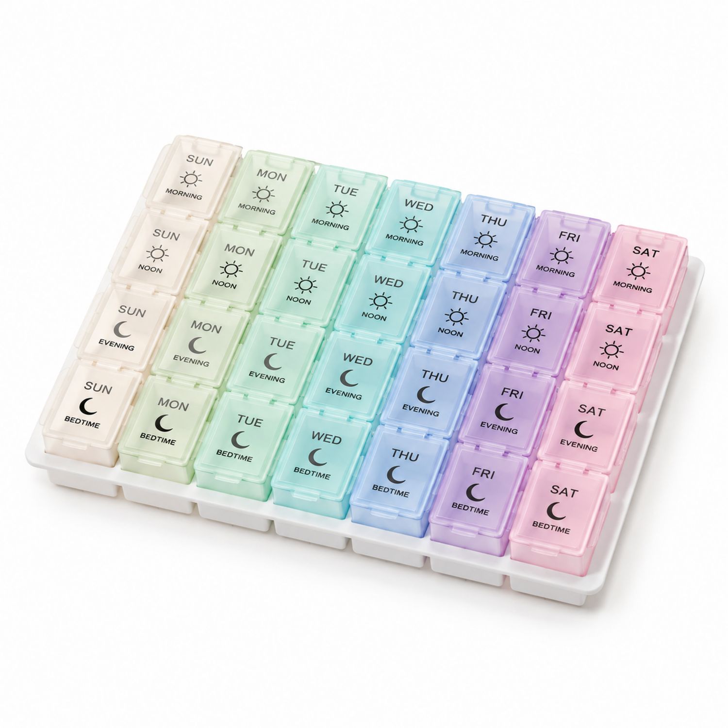 Organizzatore Settimanale per Pillole Colorato