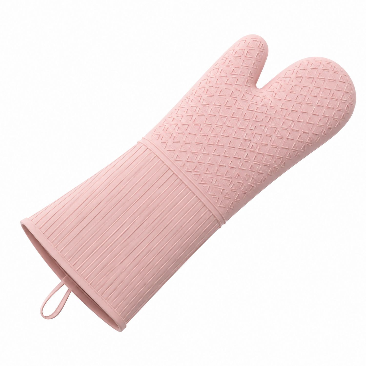 Ofenhandschuh Hitzebeständig Rosa 33cm-Cavessaliving