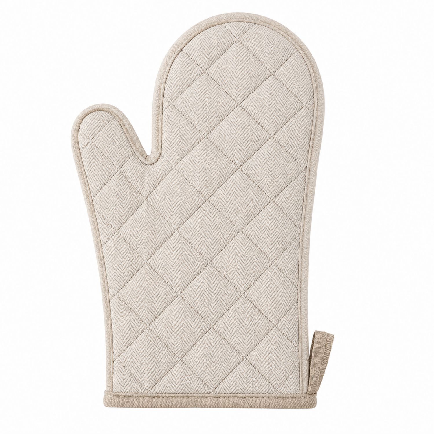 Beiger Ofenhandschuh 30cm x 18cm-Cavessaliving