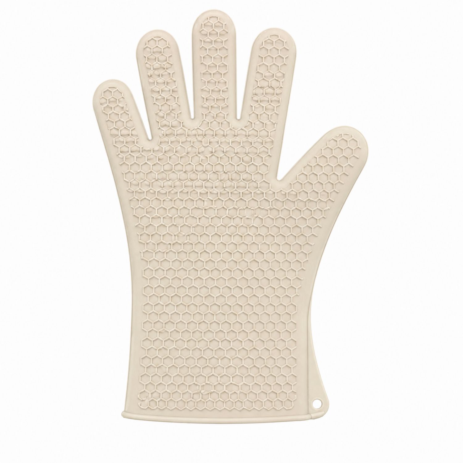 Wärmebeständiger Silikon-Ofenhandschuh Beige-Cavessaliving