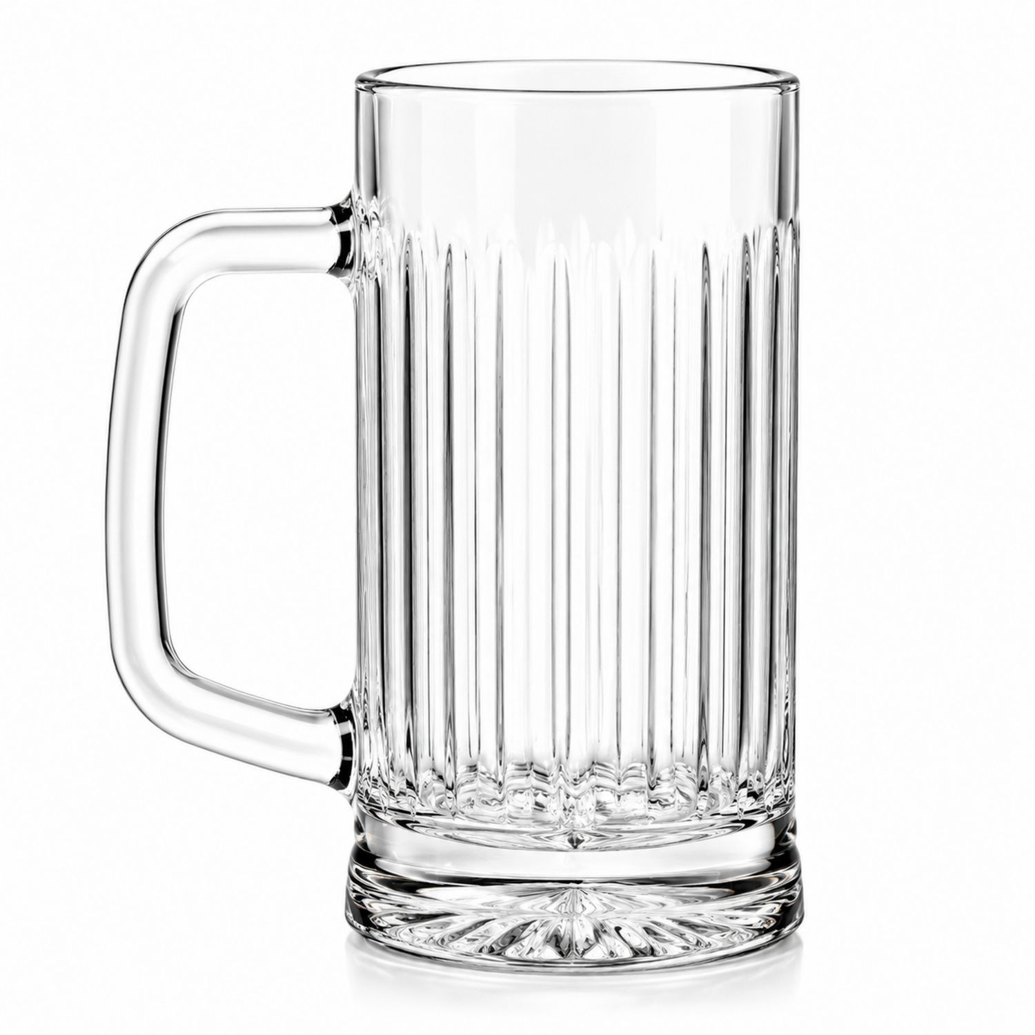 Bierkrug Glas 500ml Transparent